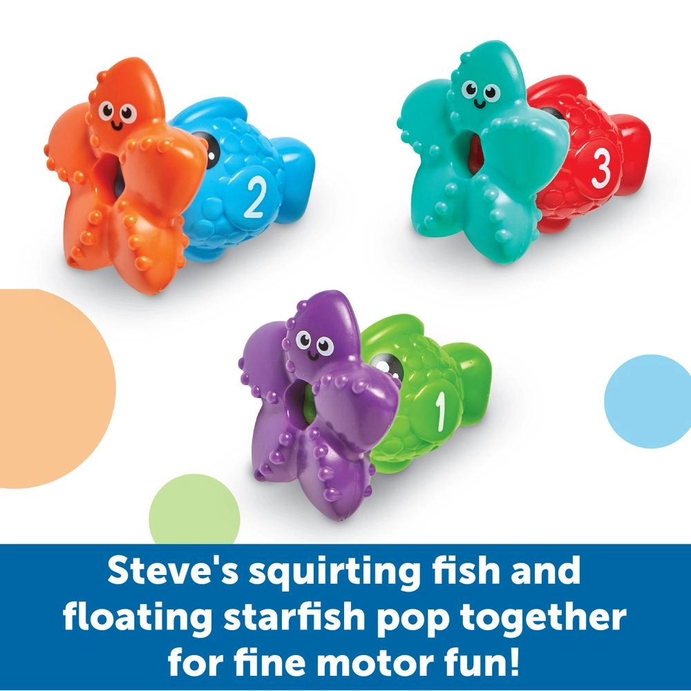 Steve The Scoop And Splash Shark - 7 Pcs 18 months+