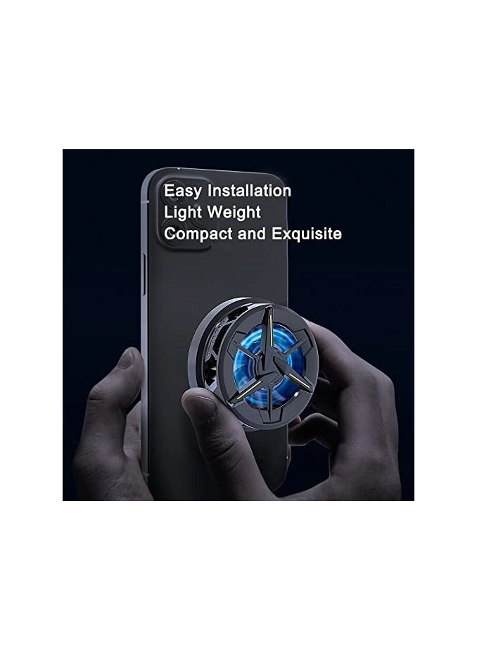 Magnetic Phone Cooler - Wireless Charging For iPhone & Android