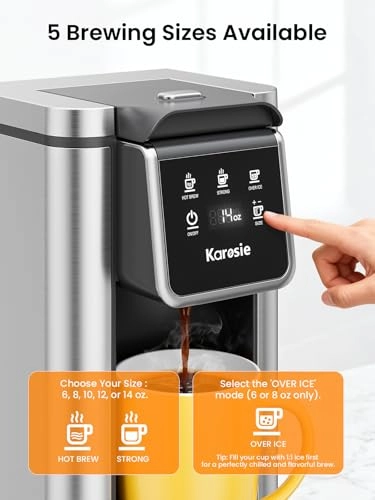 K Cup - 50oz 6-14oz Strong Brew Hot & Iced