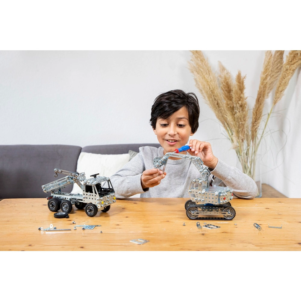 Construction - Firefighters set - 2-in-1 190 pcs for ages 7+