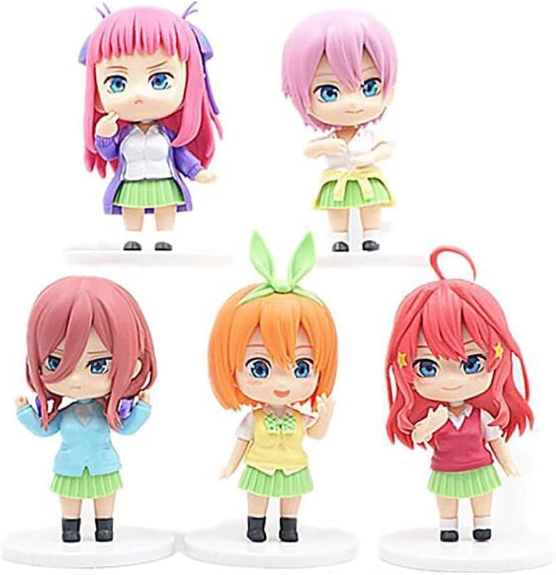 TYdfhSHR The Quintessential Quintuplets Action Figures - 13 cm Bundle