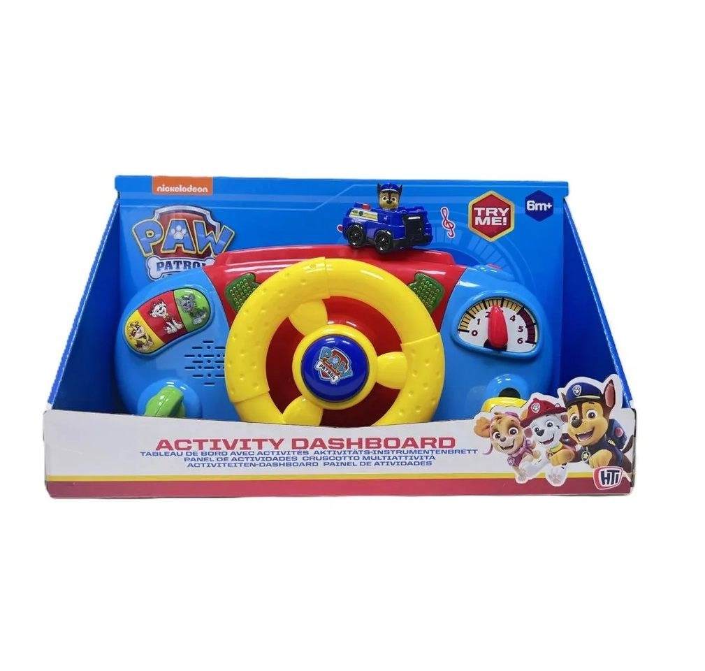 Paw Patrol Activity Driver Dashboard