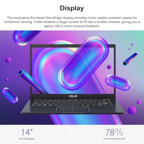 E410KA - 14'' Celeron N4500 4GB DDR4 64GB eMMC