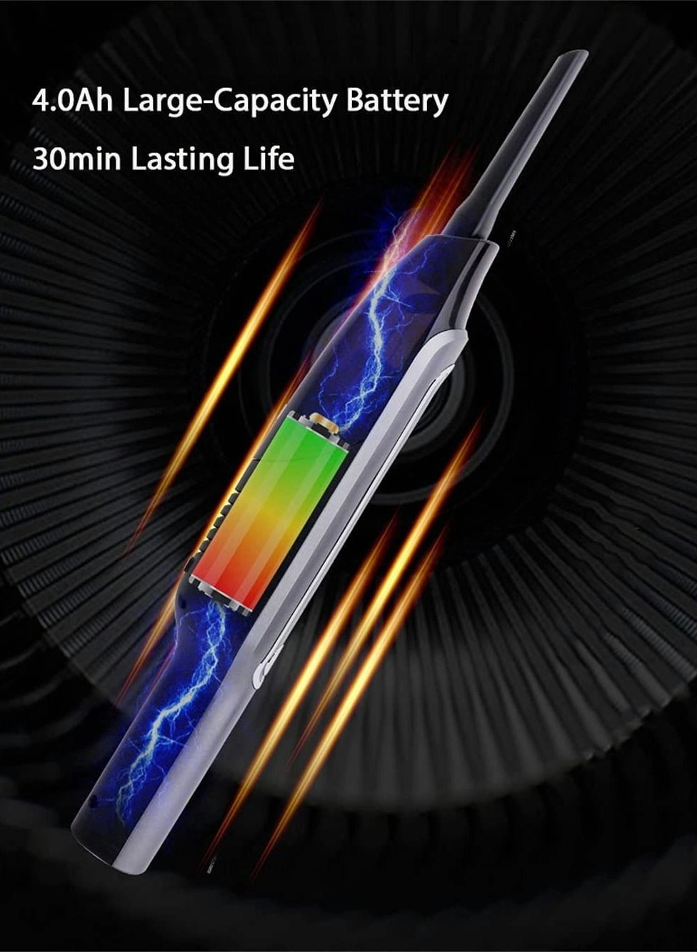 Handheld Car Vacuum Cleaner - 4000mAh