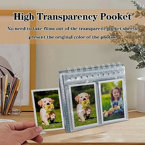 2x3" 68 Pockets Desk Calendar Photo Album