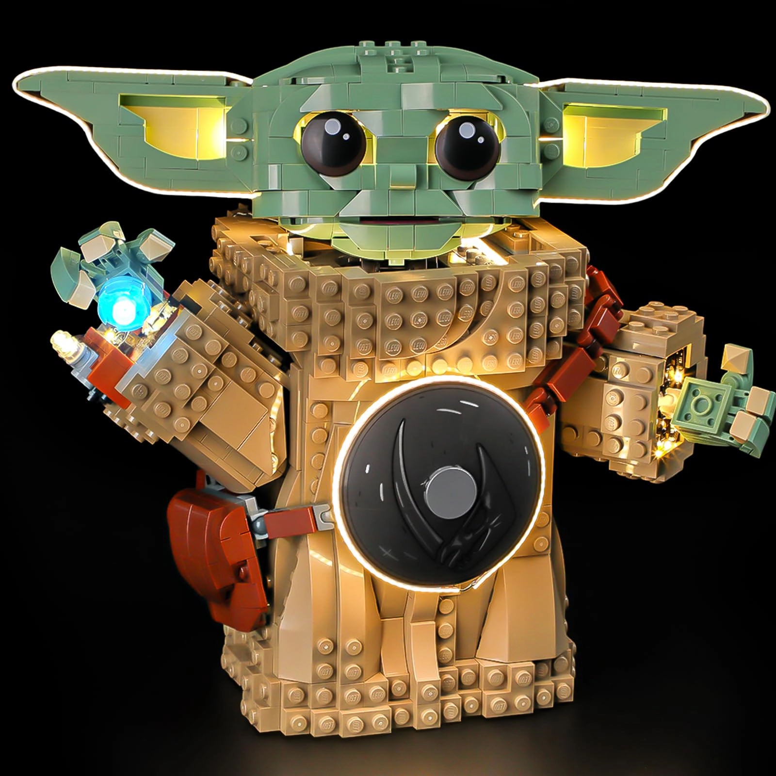 BRIKSMAX 2.0 Light Kit Compatible with Lego Star Wars Grogu (Mandalorian Apprentice) 75446