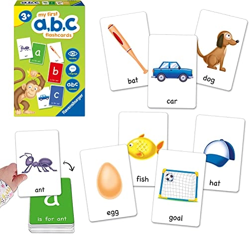 My First ABC Flash Cards - 3 years 36 pieces