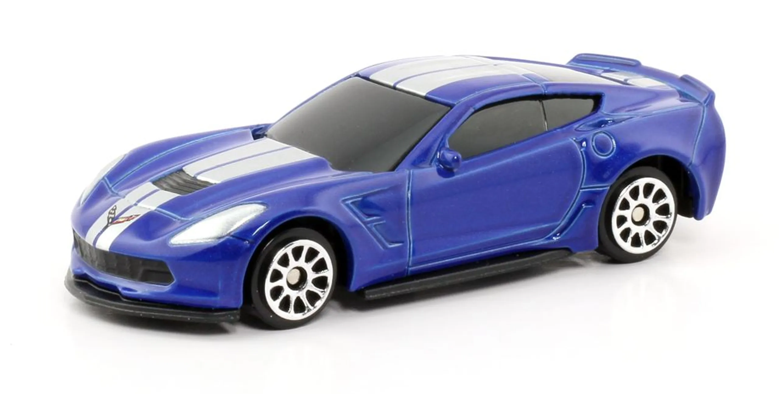 Mustang 2015 - 1:64 5pcs + Corvette Grand Sport 2017 + Camaro 2010 + Challenger + F-150
