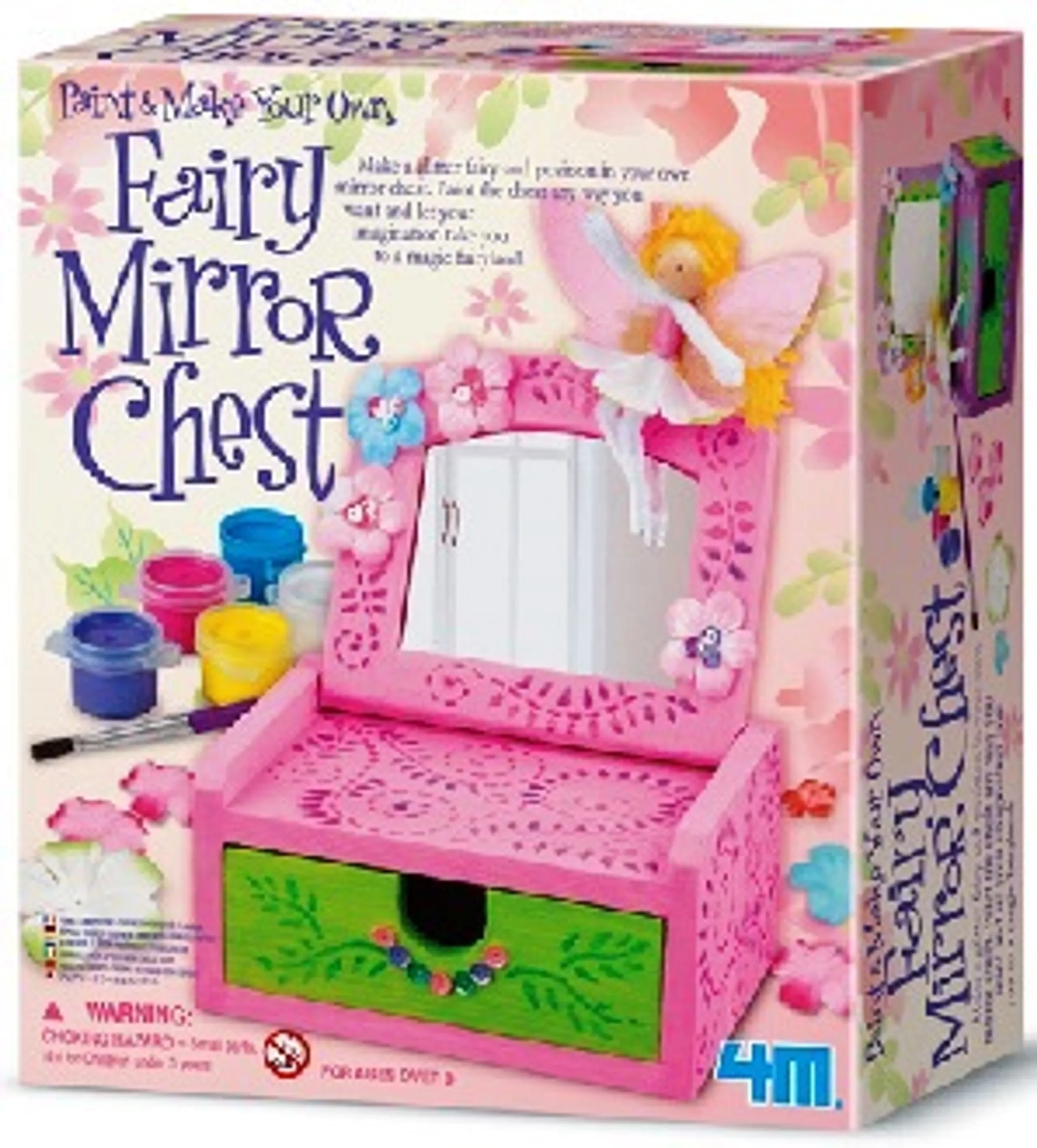 4M Fairy Mirror Chest - 12 cm 8 years