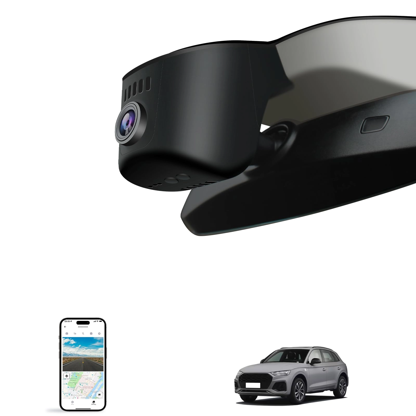 Guangzhou WeiJian Electronic Technology Co., Ltd Front 4K Dash Cam (Model A) - 4K 2160P 30FPS