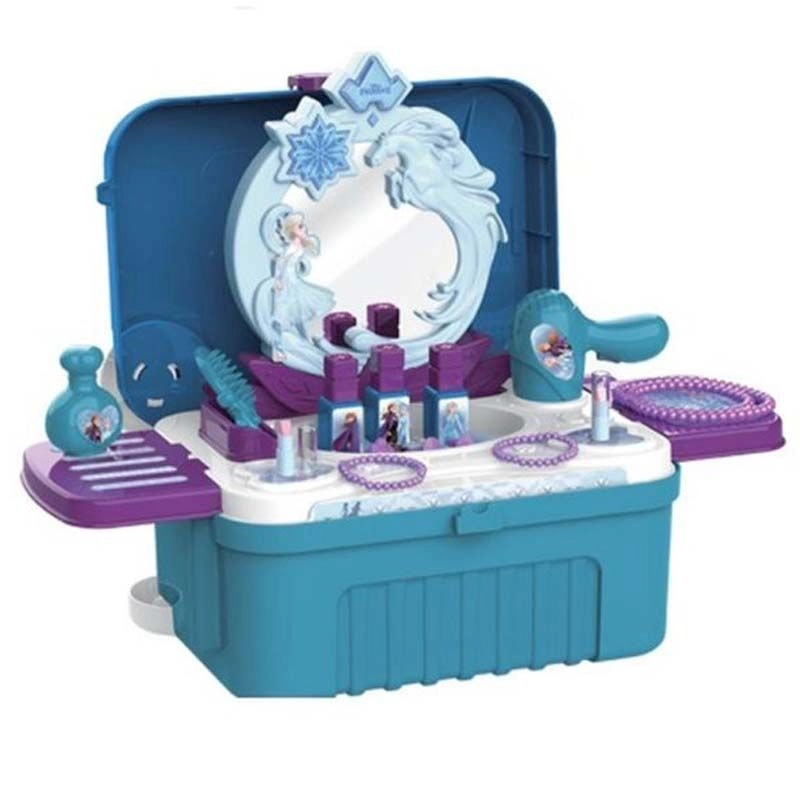 Dressing Table Trolley Case - 97.50 x 21 x 60 cm Elsa and Anna Girl
