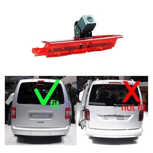 Brake light camera - Night vision + 5 inch Monitor