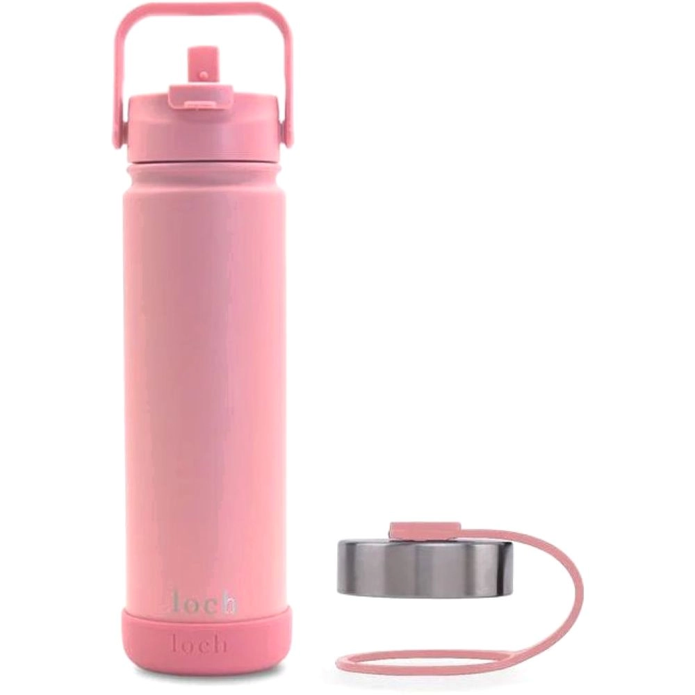 Copper Insulated Bottle - 2-in-1 Straw Lid 650 ml