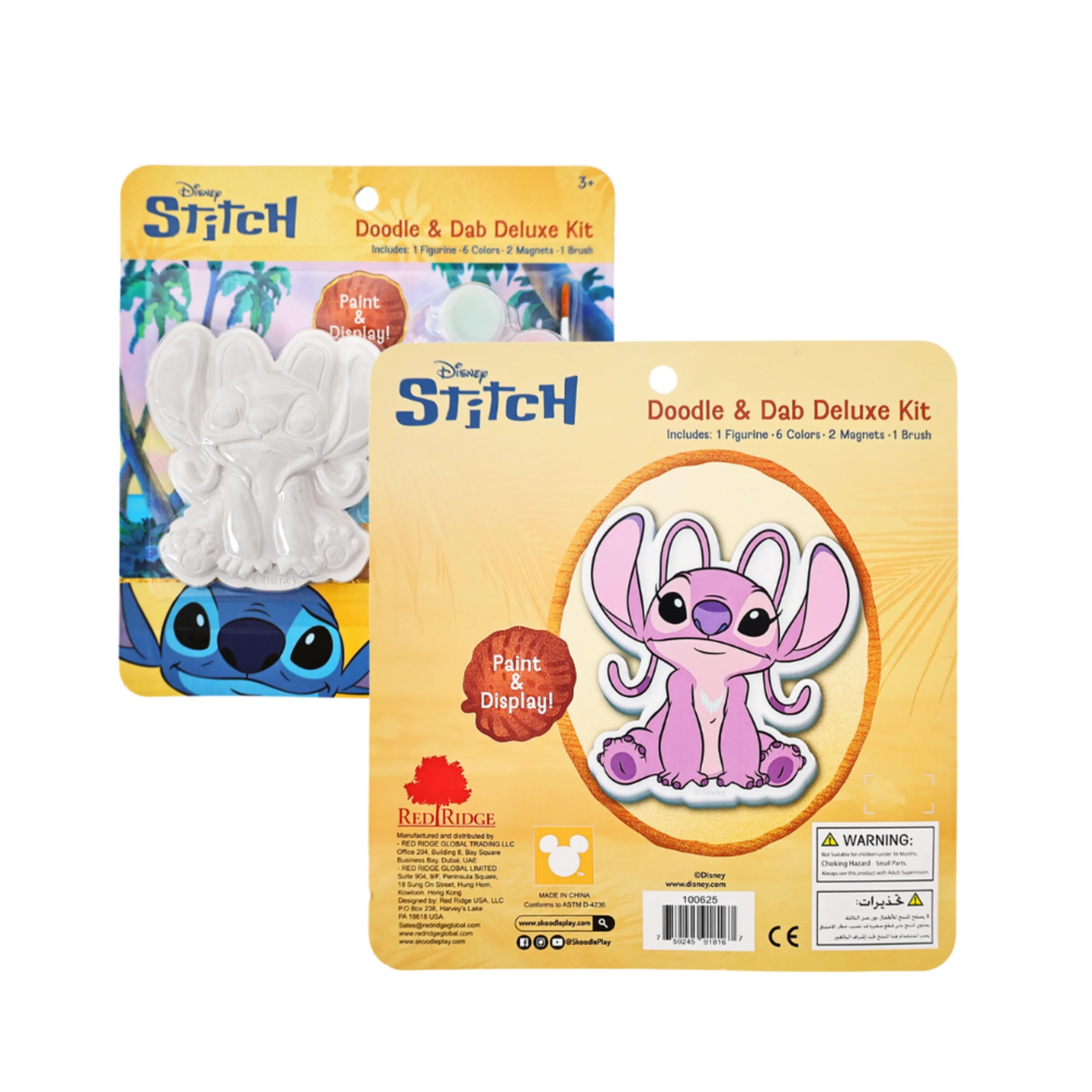 Paint Your Own Stitch Angel Figurine Kit - 3+ years