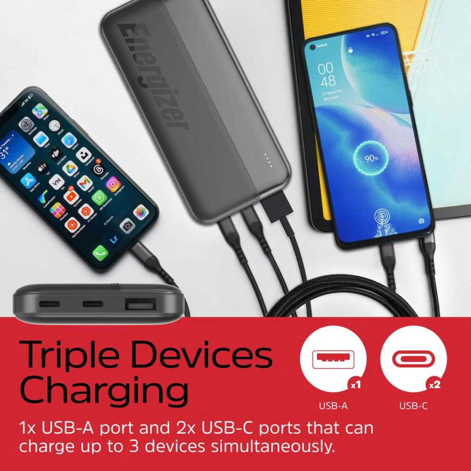 UE10050CC - 10000mAh 15W Fast charging