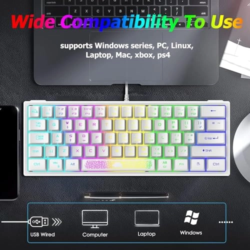 Mechanical Gaming Keyboard - UK Wired