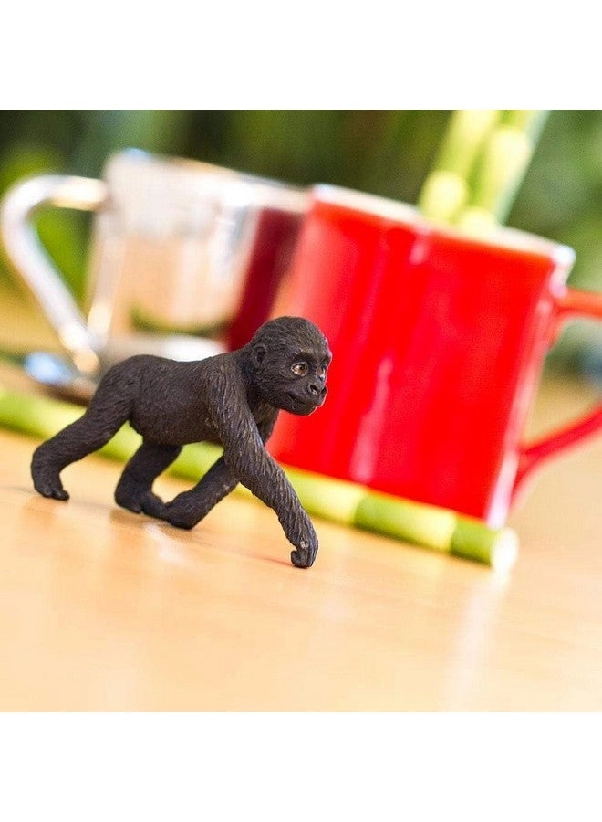 Lowland Gorilla with Baby Figure 4.1"