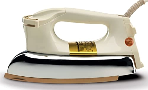 Dry Iron - 1200W Ceramic Soleplate White/Gold