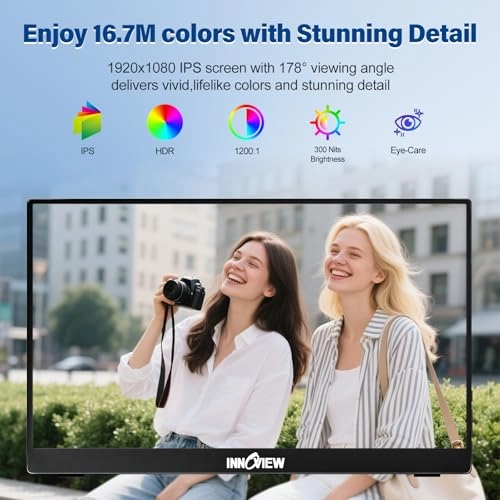 Portable Monitor - 1080P 15.6"