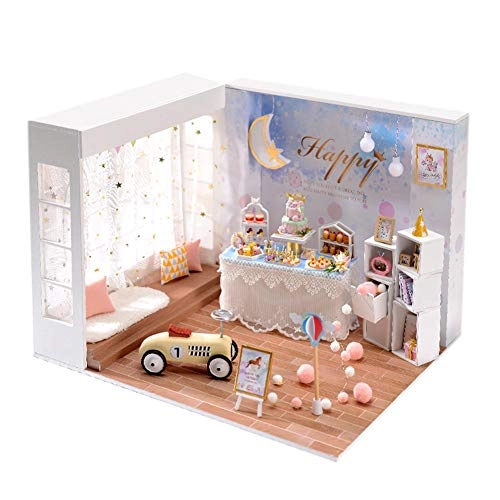 3D Miniature Dollhouse Kit - Sunshine Flower House 1:12
