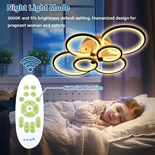 LED Ceiling Light - 2800-6000K Dimmable