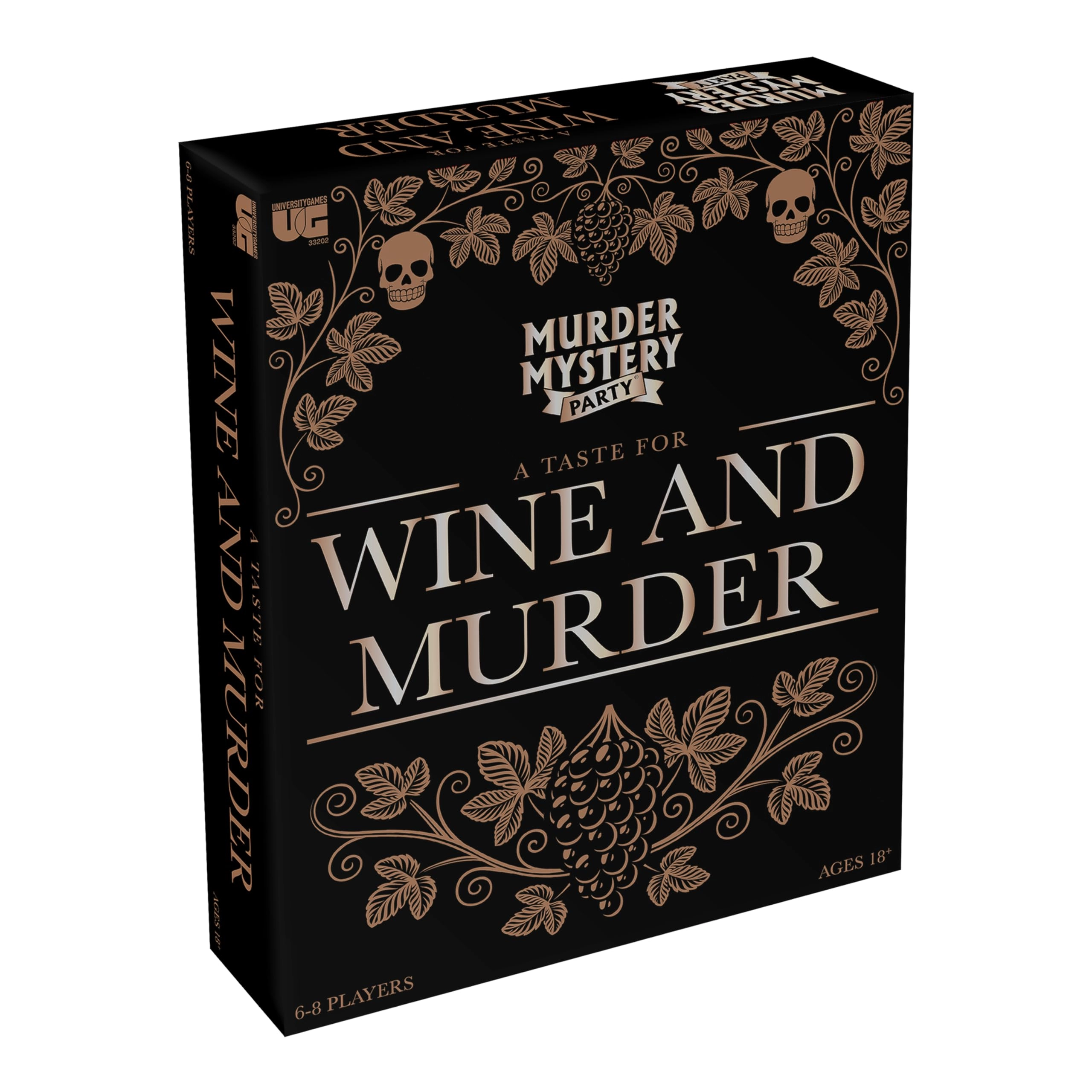 University Games Murder Mystery Party: A Taste for Wine & Murder