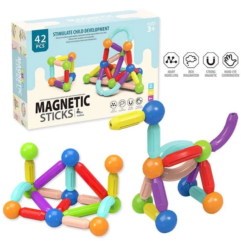 Magnetic Building Blocks - ABS Non-toxic Easy-connect