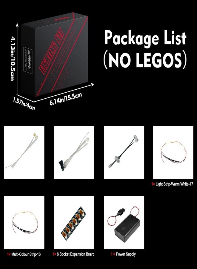 Light Kit Compatible with Lego 21339 - Standard Version