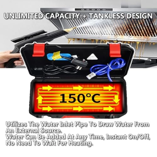 High Temperature Pressure Steam Cleaner - 3.5 Bar