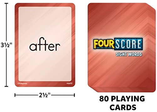 Four Score - 12 months - 6 years 80 pieces