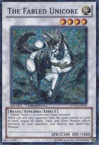 Konami The Fabled Unicore DT04-EN039 - 1st Edition