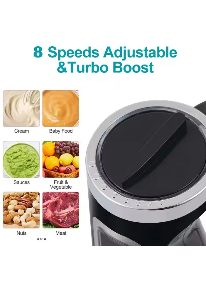 ST-5550 - 4-in-1 Immersion Hand Blender 8-Speed Control