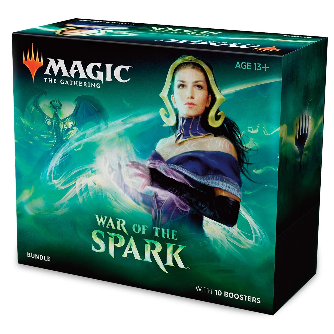 Magic: the Gathering War of The Spark + Booster Pack - 10pcs + Accessories