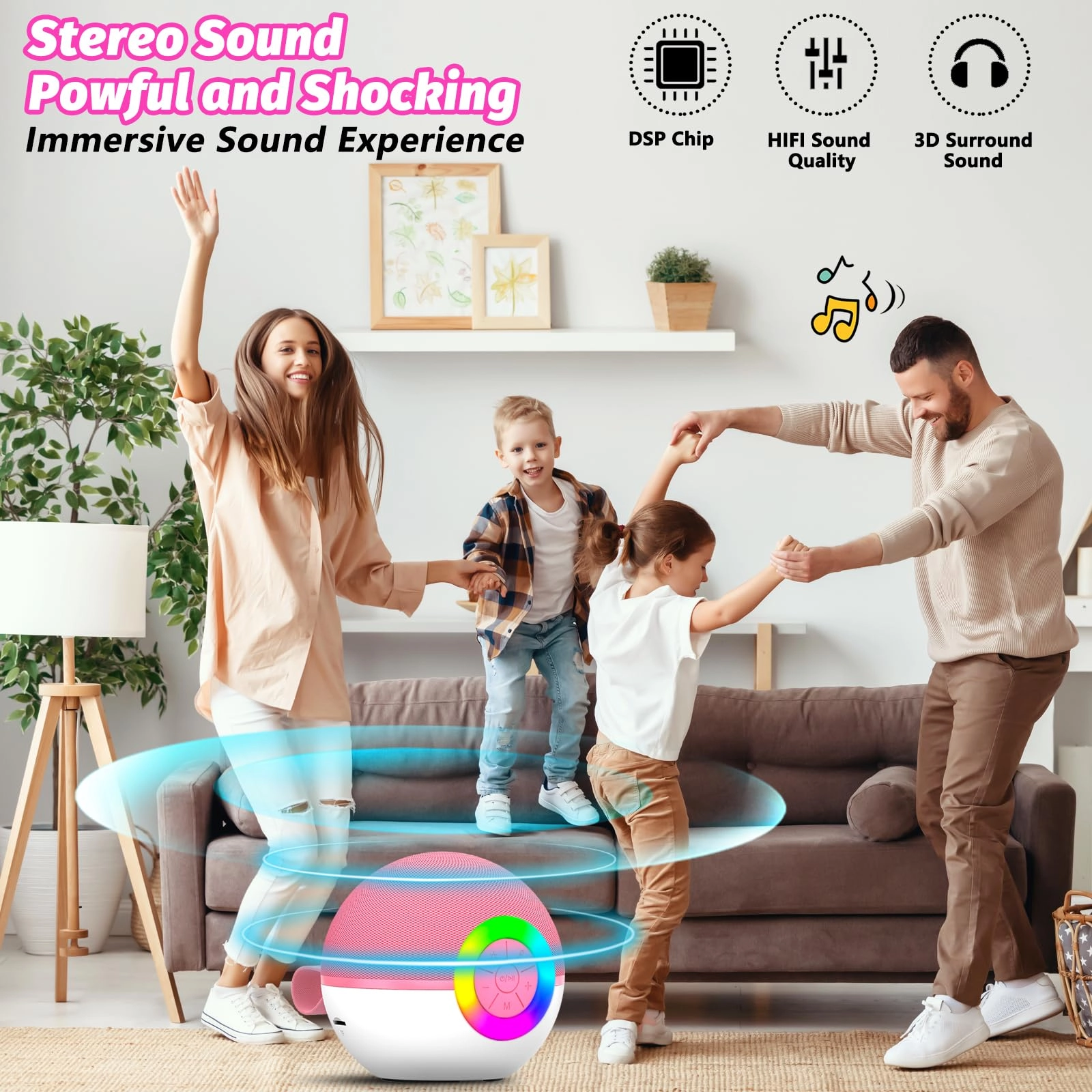 Mini Karaoke Machine - 2MIC