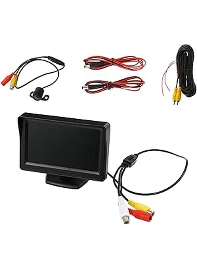 NUOBESTY Car Reversing Monitor - HD Backup Camera System Kit