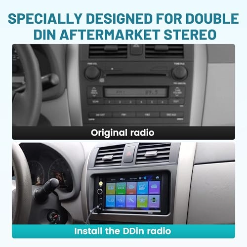 Double DIN Radio Dash Kit - Toyota Corolla 2009-2013