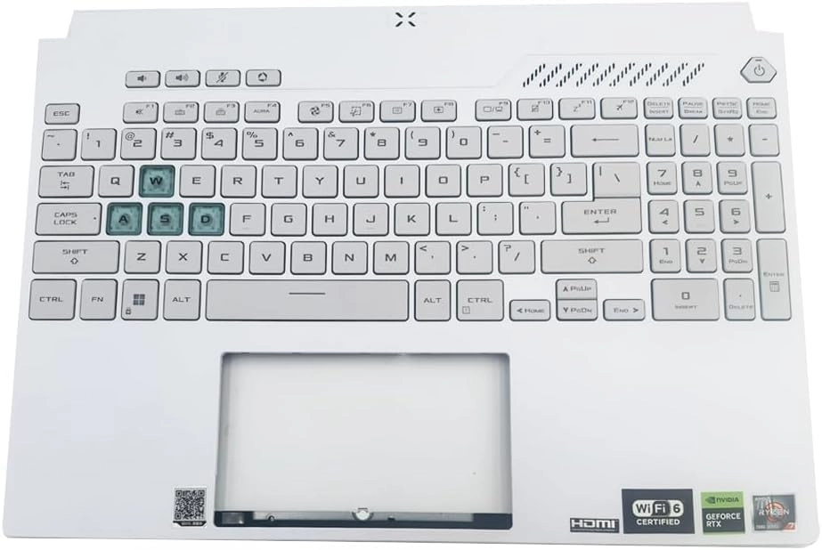 WithOUT BAND (Used) Palmrest Backlit Keyboard - Wired
