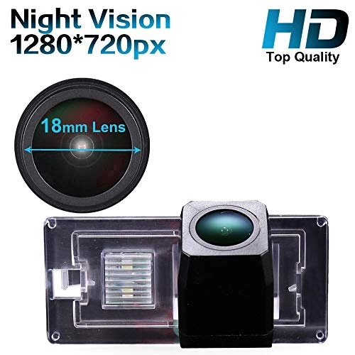 HD Color CCD Waterproof Vehicle Car Rear View Backup Camera - RCA 1280*720 Pixels