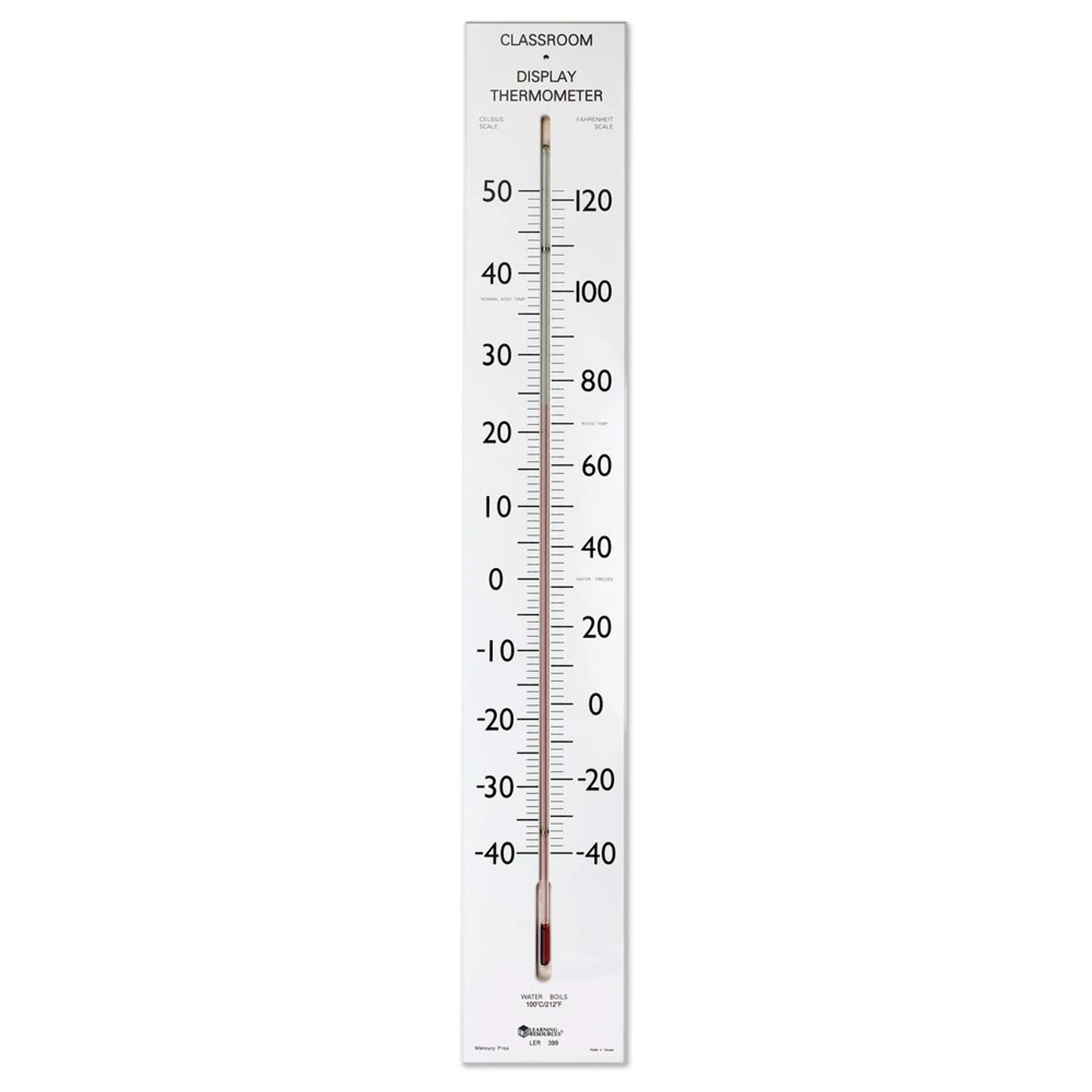 Learning Resources Giant Classroom Thermometer - 6 years and above
