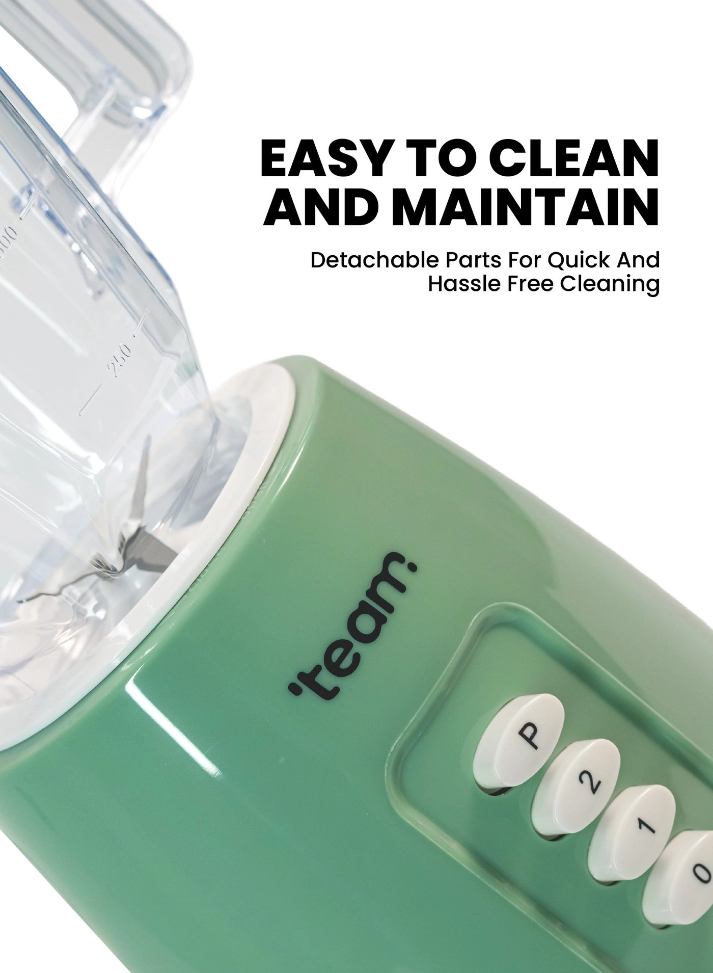 3-in-1 Electric Blender Mixer Grinder - 300W