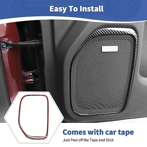 Door Speaker Frame Trim Cover - Chevy Silverado GMC Sierra 2014-2018