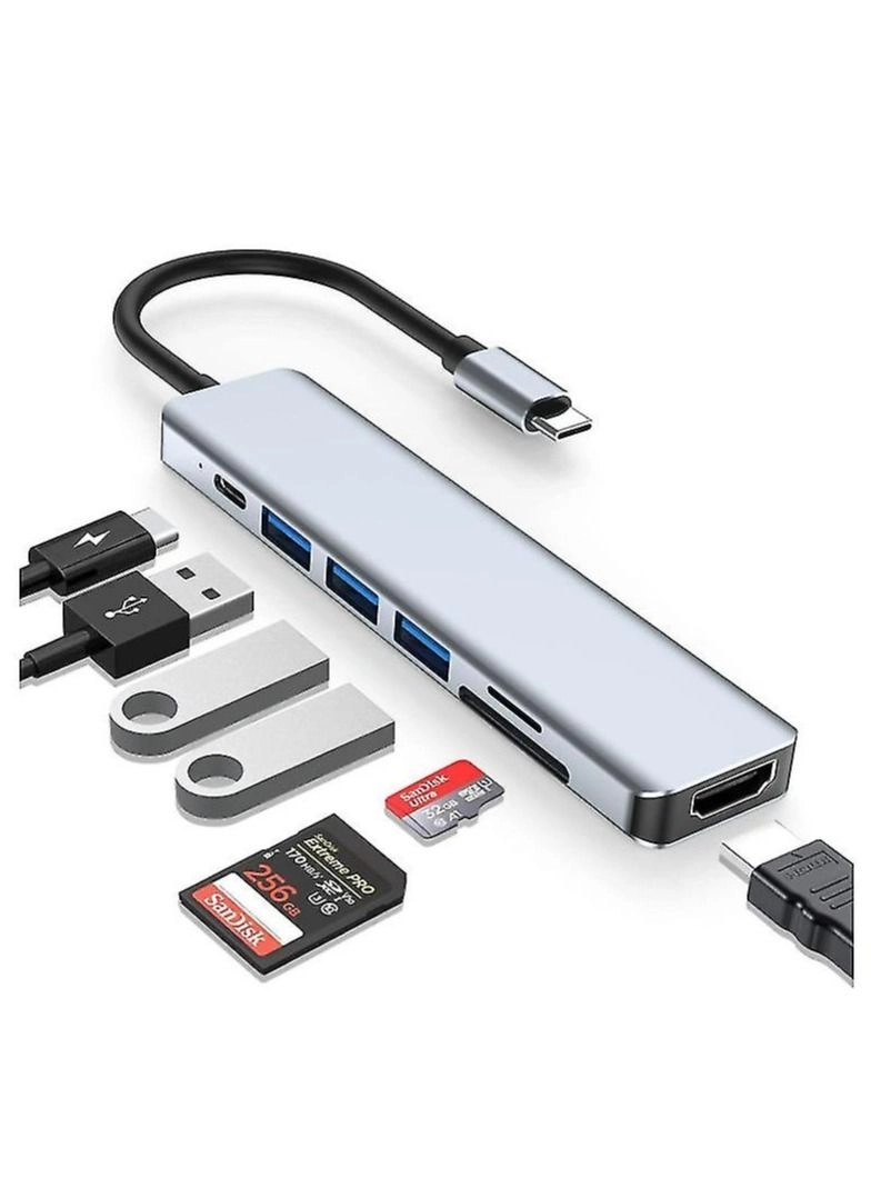 USB C Hub - 4K HDMI 100W PD