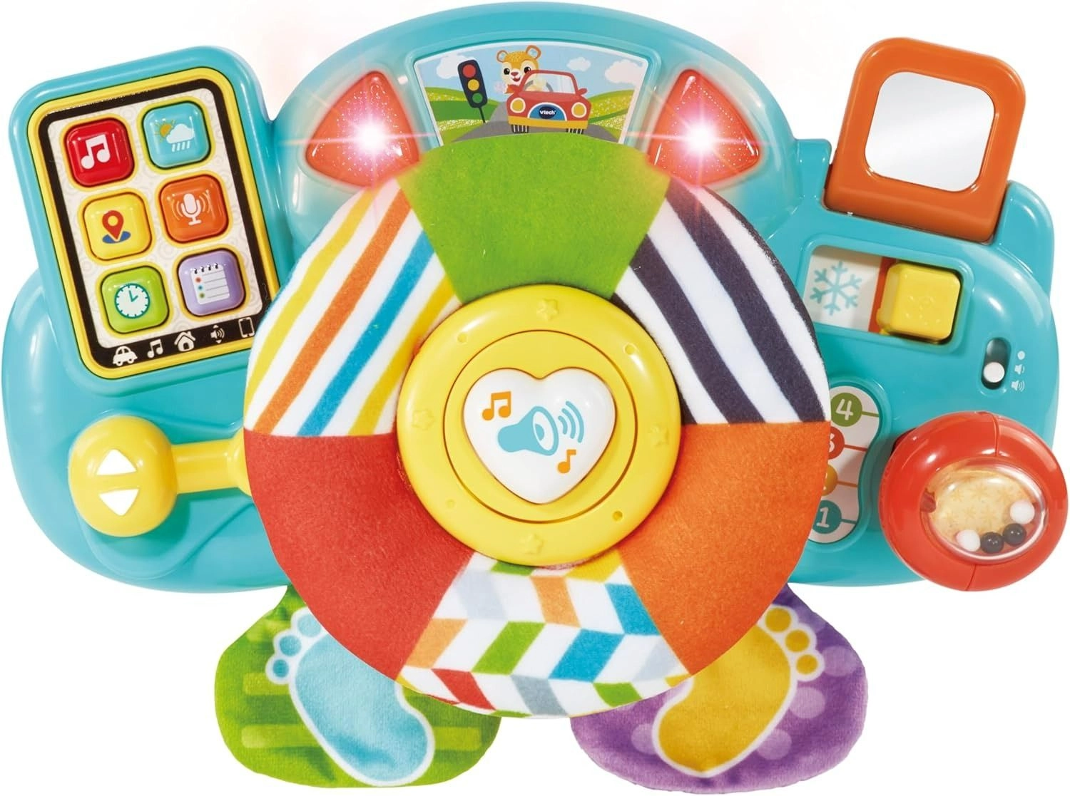 VTech Baby Beep Beep Driver - Suitable for 3 months & above