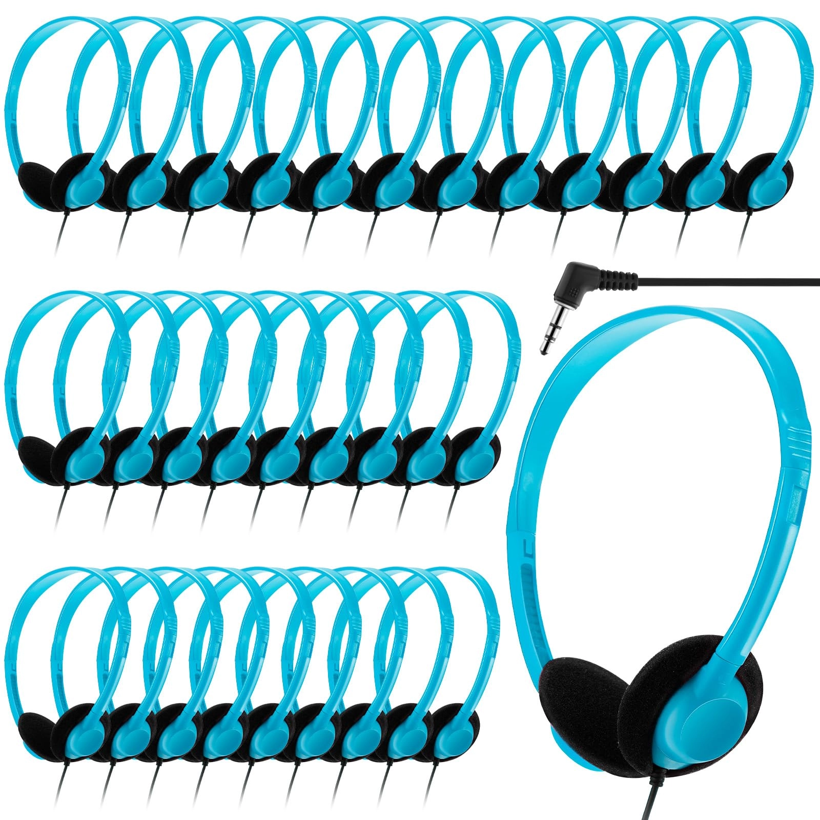 30 Pack Class Set - Wired Headphone