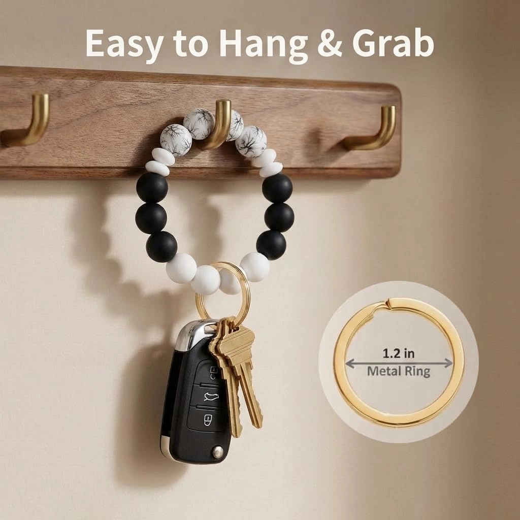 Key Ring Bracelet - Car