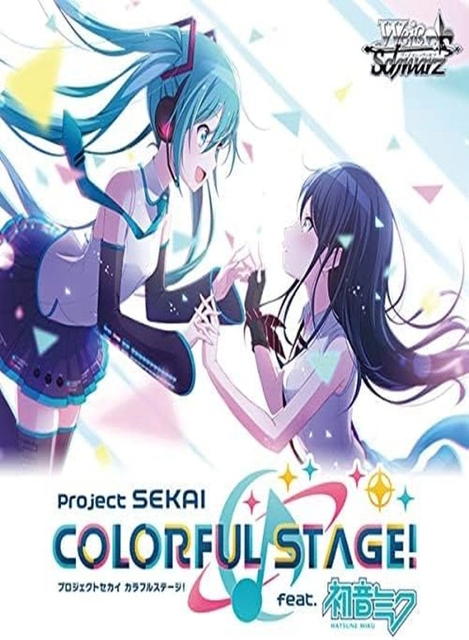Bushiroad Project Sekai Colorful Stage! feat. Hatsune Miku Weiss Schwarz Booster Pack - Japanese 16pcs