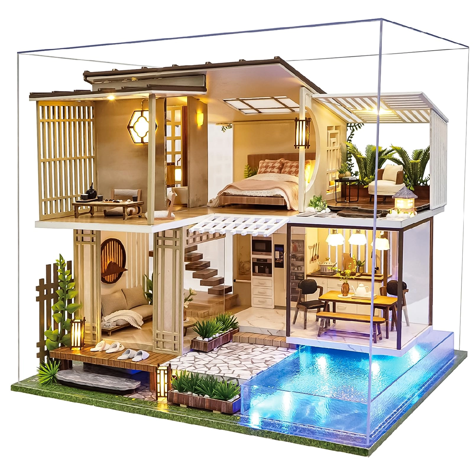 DIY Miniature Dollhouse Kit - 124 scale