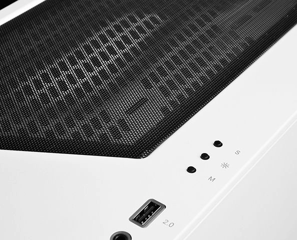 Earlkase - Full-size tempered glass side panel ATX/Micro ATX/Mini-ITX