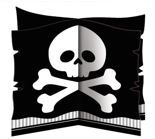 CREATIVE CONVERTING Pirate Parrty! Centerpiece Standup Diecut
