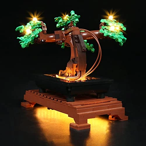 LED Light Kit for Lego 10281 Bonsai Tree - USB Green